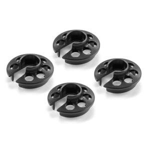 XLP Alu XAY Shock Spring Retaining Collar - Black (4)