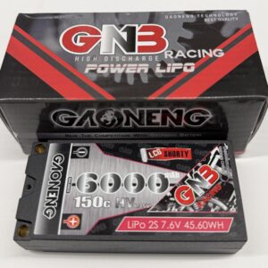 GNB 6000mha 2s 7.6v 140c Shorty Lipo