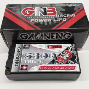 GNB 5300mah 2s 7.6v 140c Shorty Lipo